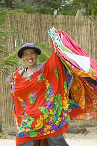 cloth seller-AsiaPhotoStock