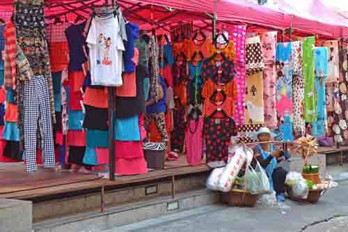 clothes stall-AsiaPhotoStock