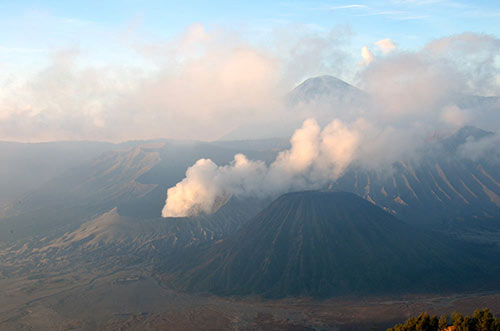 cloudy bromo-AsiaPhotoStock