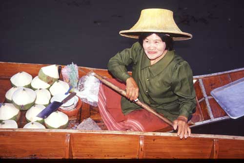 coconut seller-AsiaPhotoStock