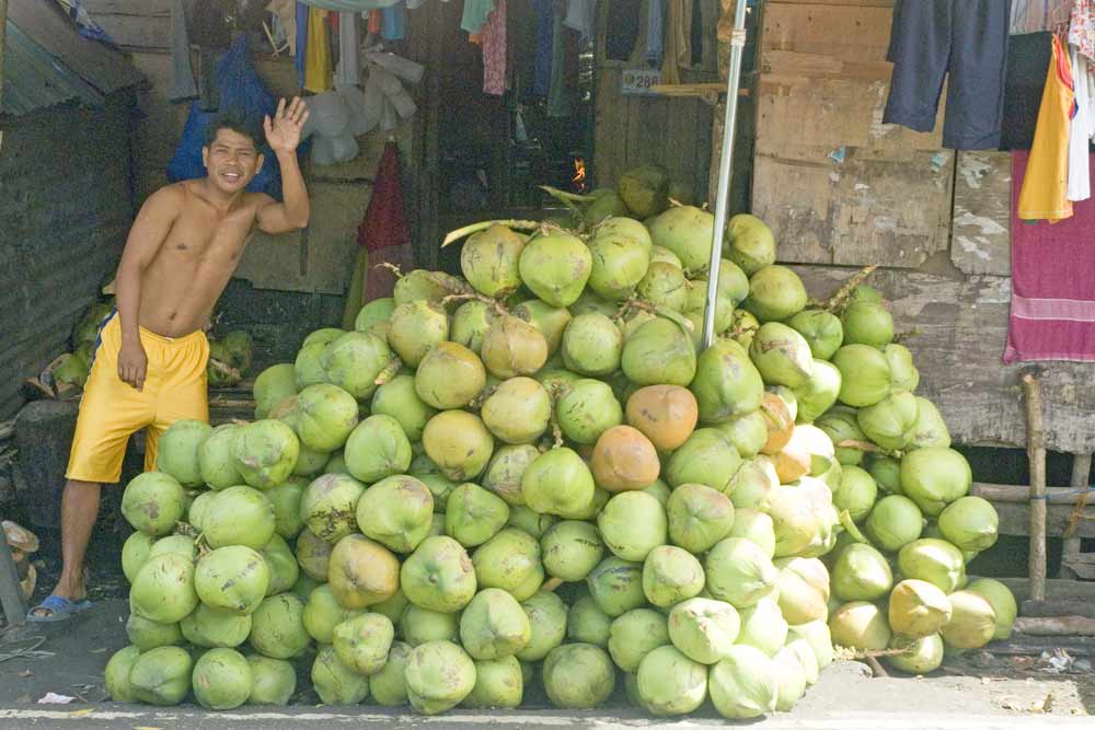 AsiaPhotoStock, tagatay coconut stall