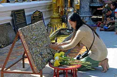 coins at doi suthep-AsiaPhotoStock