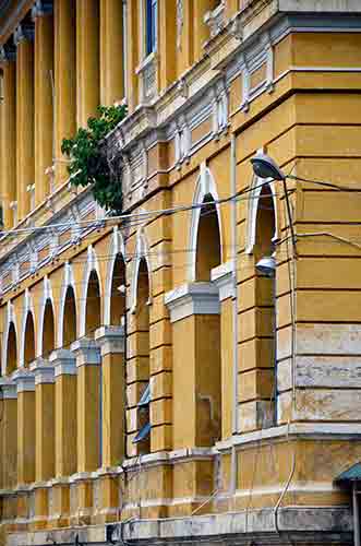 columns yellow-AsiaPhotoStock