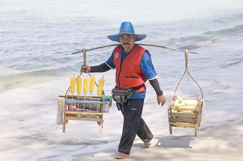 corn seller-AsiaPhotoStock