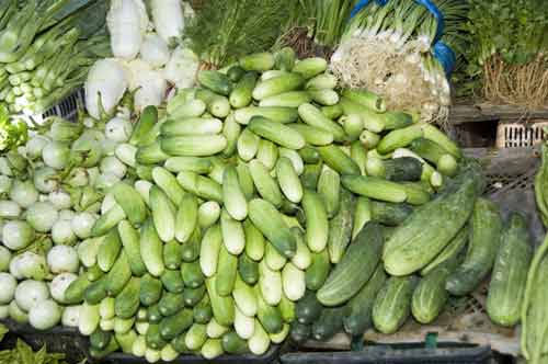 courgettes cucumbers-AsiaPhotoStock