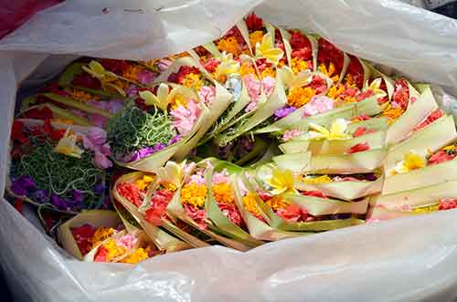 daily offerings in bali-AsiaPhotoStock