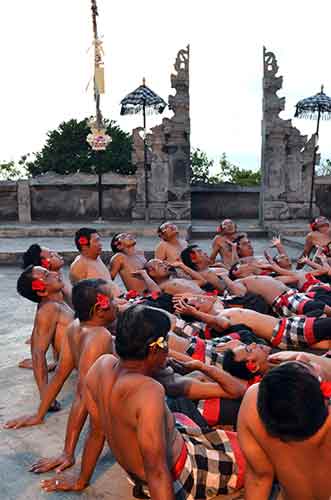 dancers in kecak bali-AsiaPhotoStock