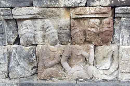 wall details borobudur-AsiaPhotoStock