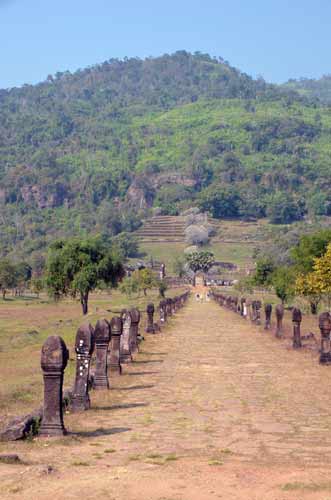 entrance wat phou-AsiaPhotoStock