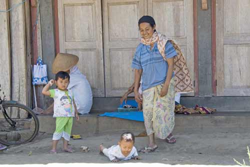 family borobudur-AsiaPhotoStock