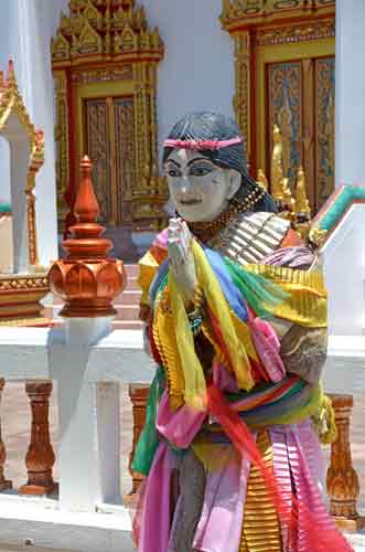 figure at wat chalong-AsiaPhotoStock