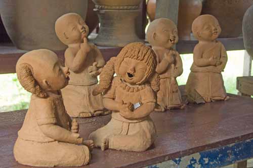 figurines from clay-AsiaPhotoStock