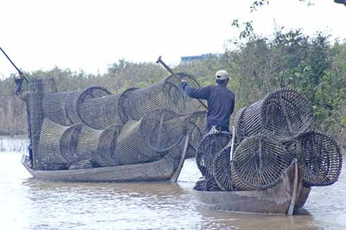 fish traps-AsiaPhotoStock