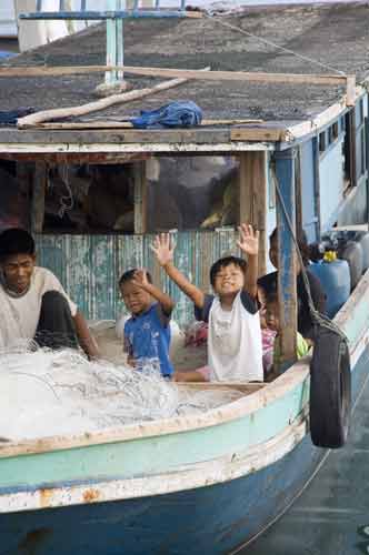 fish nets repaired-AsiaPhotoStock