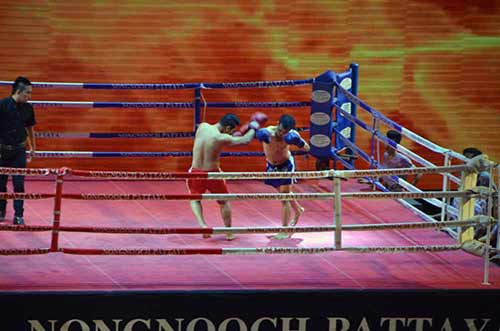 fists at muay thai-AsiaPhotoStock