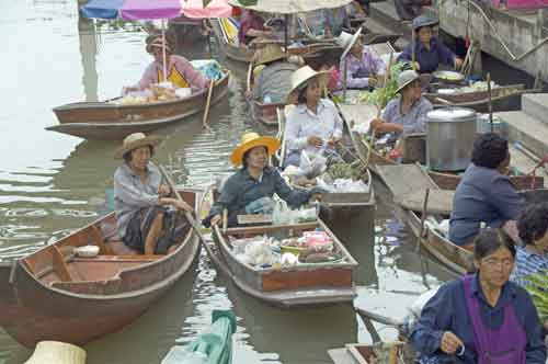 floating markets-AsiaPhotoStock