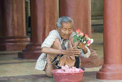 flower lady-AsiaPhotoStock