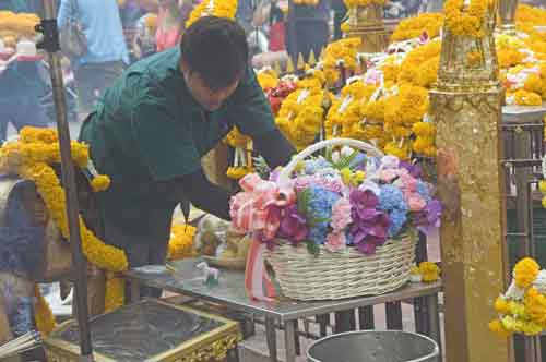 flowers offerings-AsiaPhotoStock