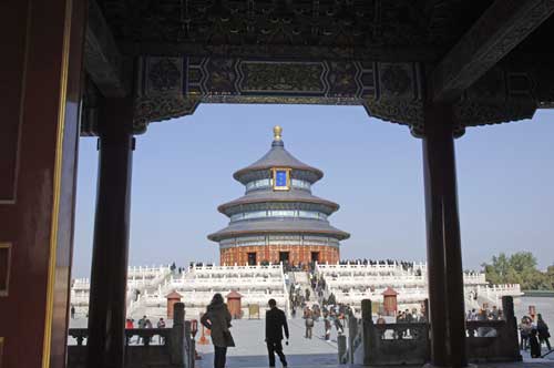 framed heavenly temple-AsiaPhotoStock