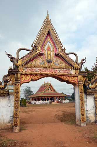 framed temple laos-AsiaPhotoStock