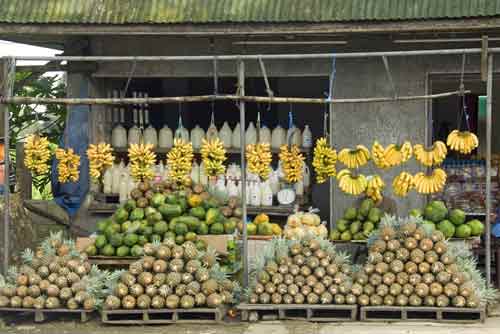 roadside fruit stall-AsiaPhotoStock