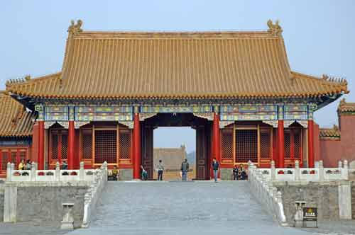 forbidden city courtyard-AsiaPhotoStock