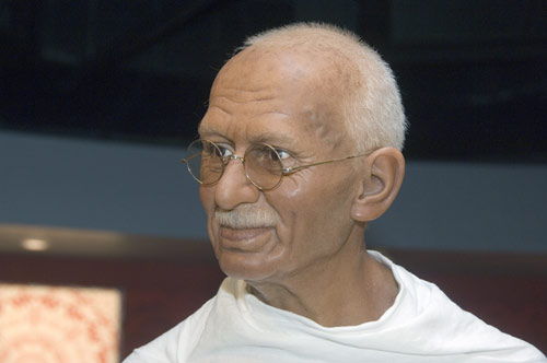 ghandi madame tussauds-AsiaPhotoStock