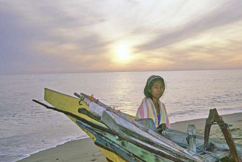 girl at sunset-AsiaPhotoStock