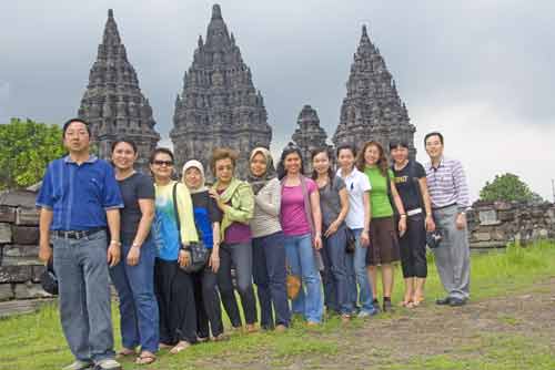 group prambanan-AsiaPhotoStock