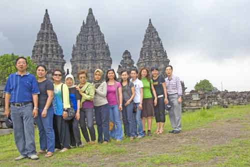 group shot prambanan-AsiaPhotoStock