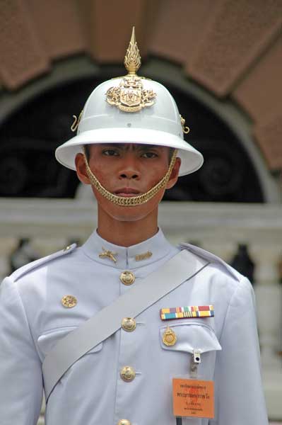 policeman in white-AsiaPhotoStock