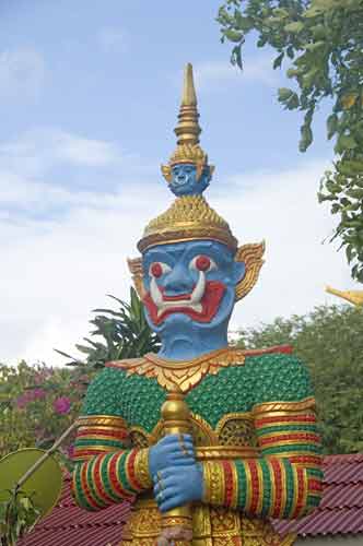 big buddha guard-AsiaPhotoStock