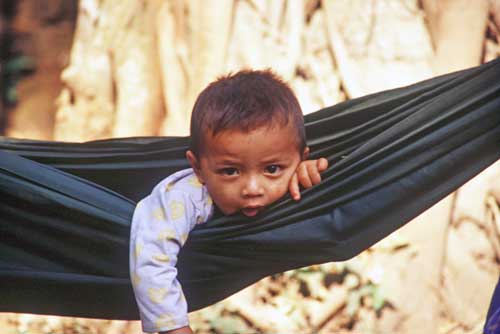 boy in hammock-AsiaPhotoStock