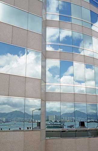 hong kong reflection-AsiaPhotoStock