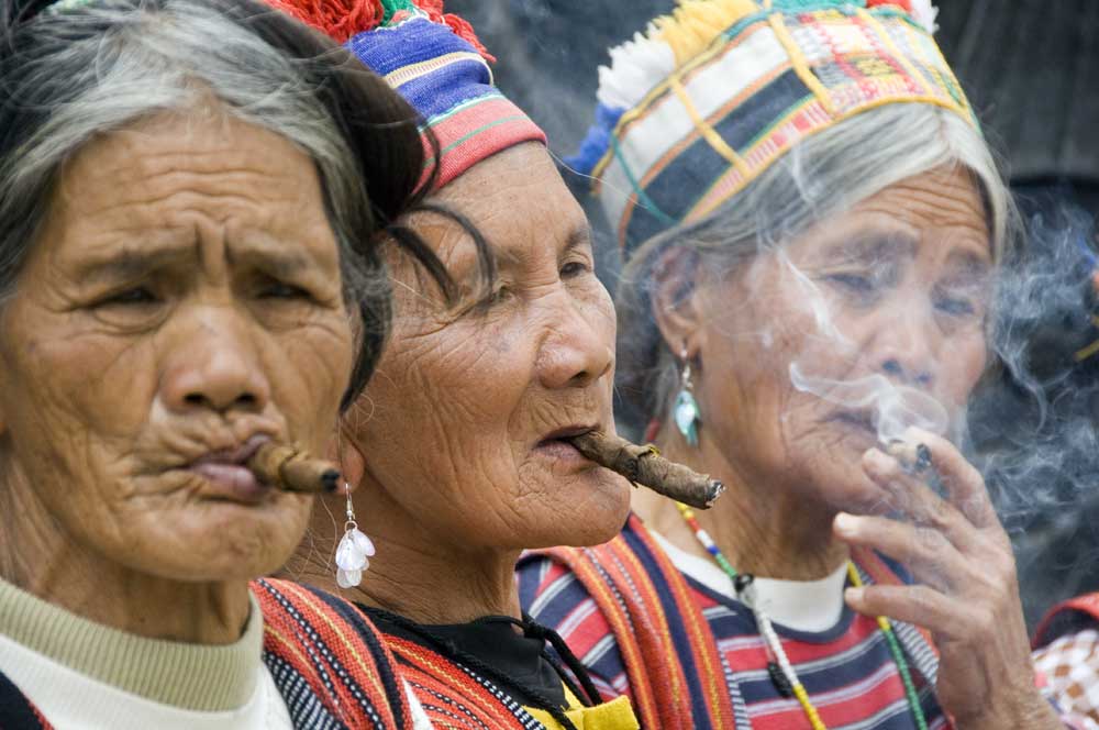 igorot woman smokers-AsiaPhotoStock