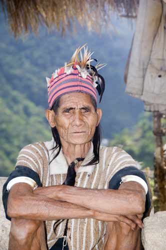 old man batad ifugao-AsiaPhotoStock