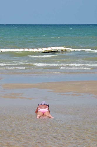 in the pink bathing suit-AsiaPhotoStock