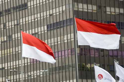 indonesian flags-AsiaPhotoStock