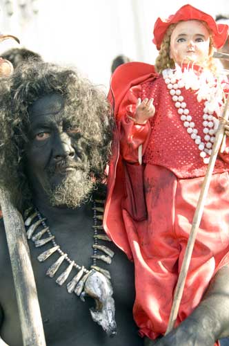 ita with santo nino-AsiaPhotoStock