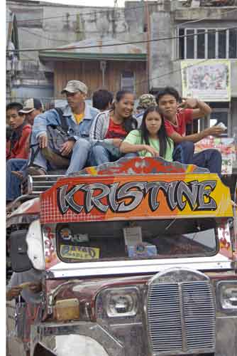 roof of jeepney-AsiaPhotoStock