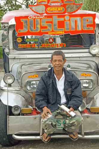 jeepney driver taal-AsiaPhotoStock