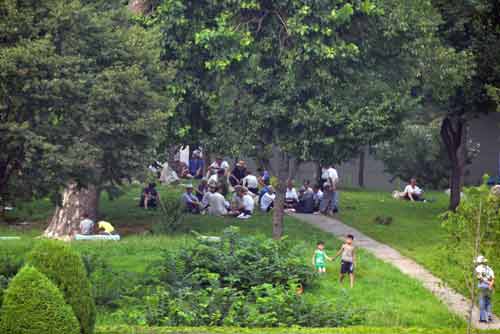 juche tower grounds-AsiaPhotoStock