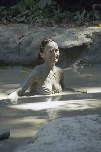 jungle mud bath-AsiaPhotoStock