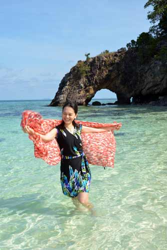 kate at koh khai-AsiaPhotoStock