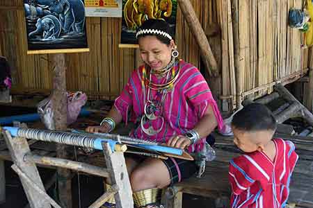 kayah karen chiang mai-asia photo stock