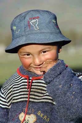 young boy with hat-AsiaPhotoStock