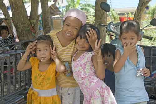 kids in the village-AsiaPhotoStock