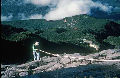 rope on kinabalu-AsiaPhotoStock