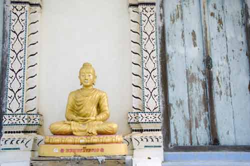 golden buddha wat kiri-AsiaPhotoStock