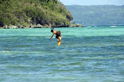 kite boarding guy-AsiaPhotoStock